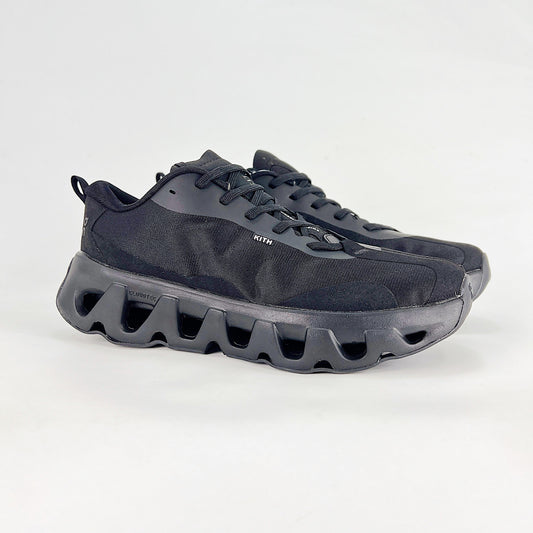 On x Kith Cloudswift – Triple Black Unisex Premium Collaboration Lifestyle Sneakers