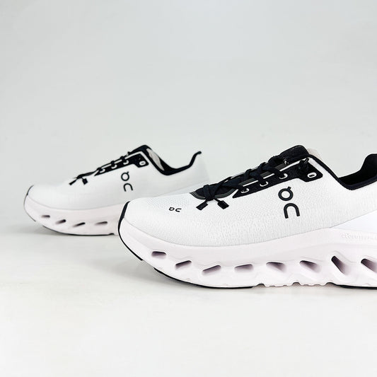On Running Cloudeclipse – White & Black Unisex High-Performance Road Running Shoes