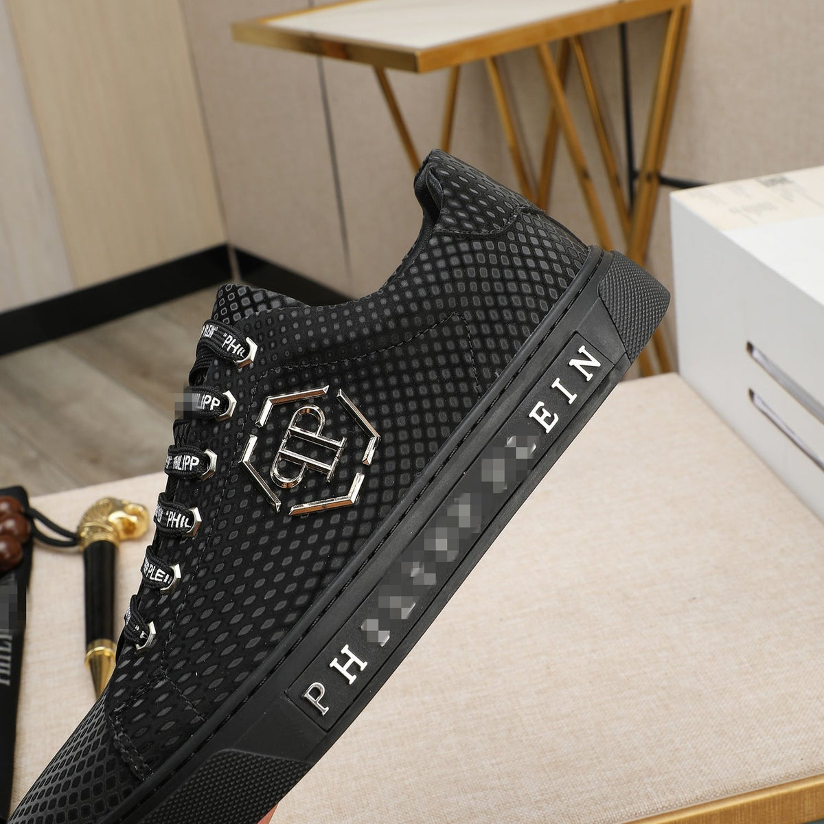 SOLA PP Leather Casual Sneakers – Unisex Low-Top