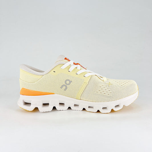 On Running Cloud X – Hay & Peach Women's Lightweight Running Shoes