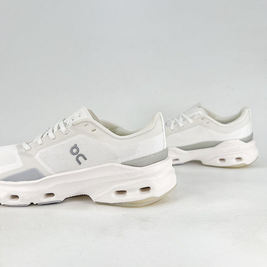 On Running Cloudmonster – All White Unisex Maximum Cushion Running Shoes
