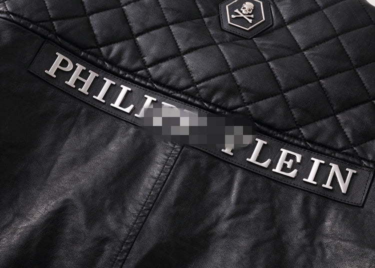 NEW-PP Leather Jacket