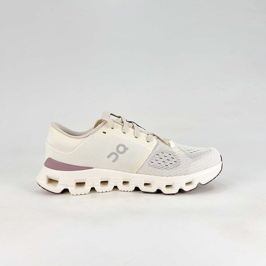 On Cloud X 4 – Ivory & Mauve Rose Women's Versatile Training & Lifestyle Shoes