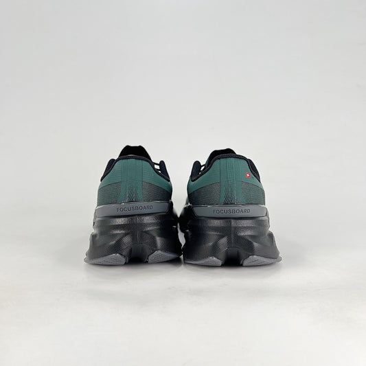 On Running Cloudmonster – Forest & Black Unisex Maximum Cushion Running Shoes