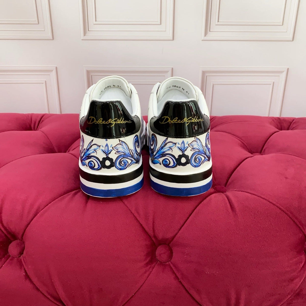 D*G 2026 Premium Leather Casual Sneakers - Designer Unisex Shoes in 2 Styles