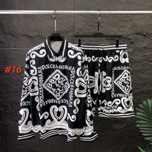 NEW-D*G T-shirt Shorts Set