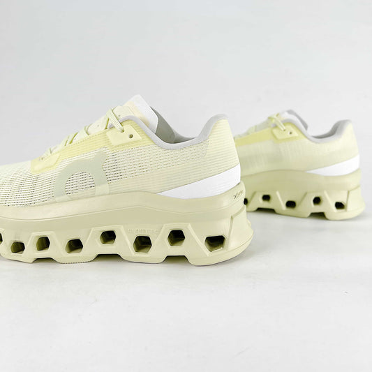 On Cloudmonster Void – Lemon Cream Unisex Lightweight Running & Street Shoes