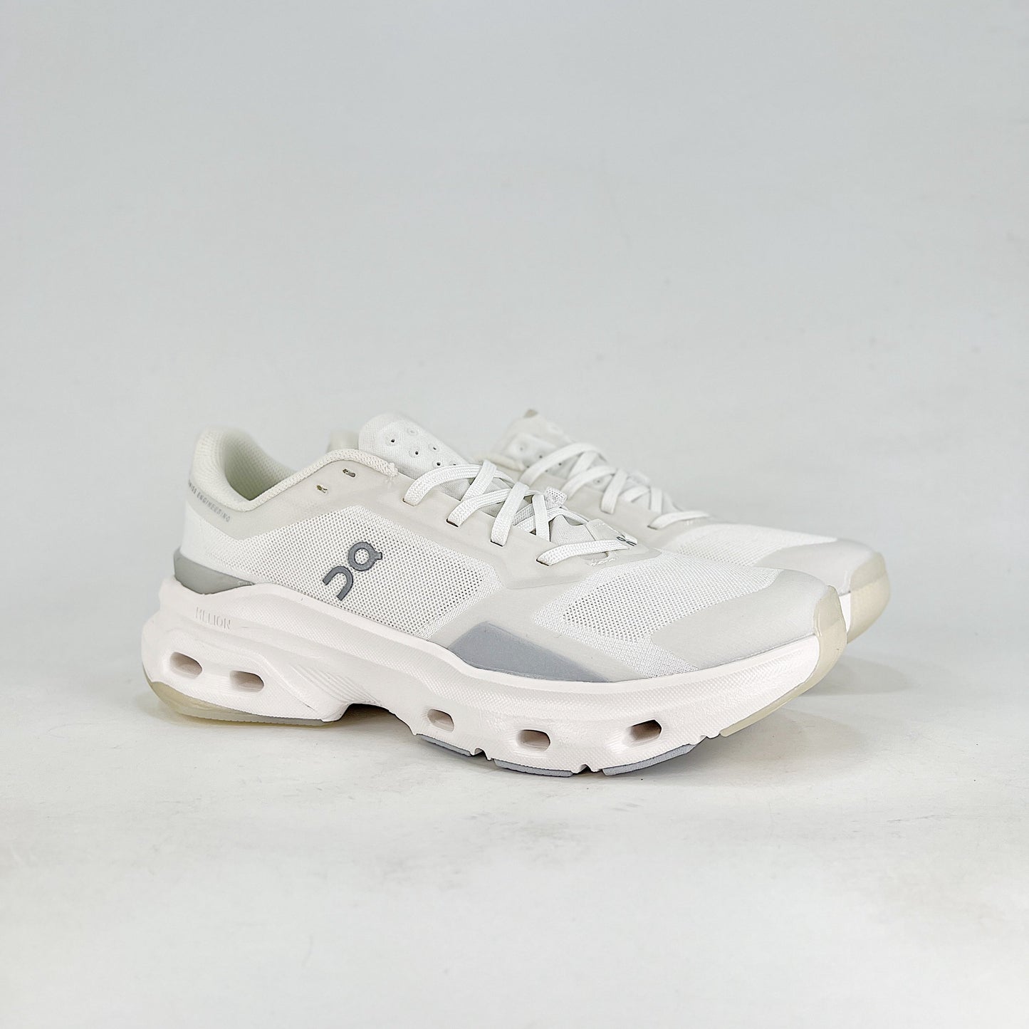 On Running Cloudmonster – All White Unisex Maximum Cushion Running Shoes