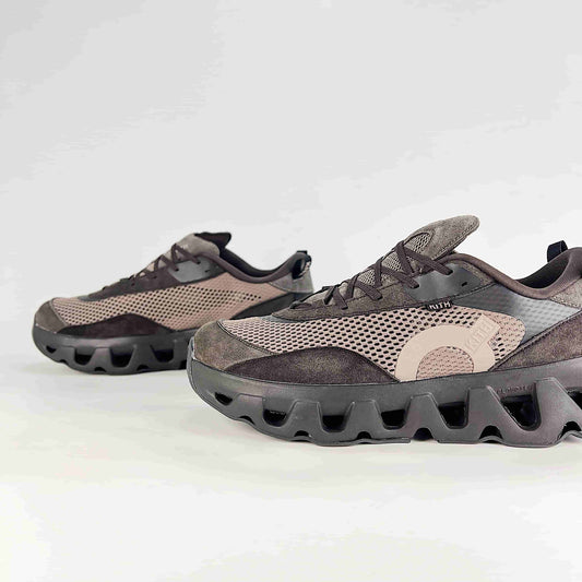 On Running x KITH Cloudrift – Dark Chocolate Brown & Taupe Unisex Limited Edition Lifestyle Shoes