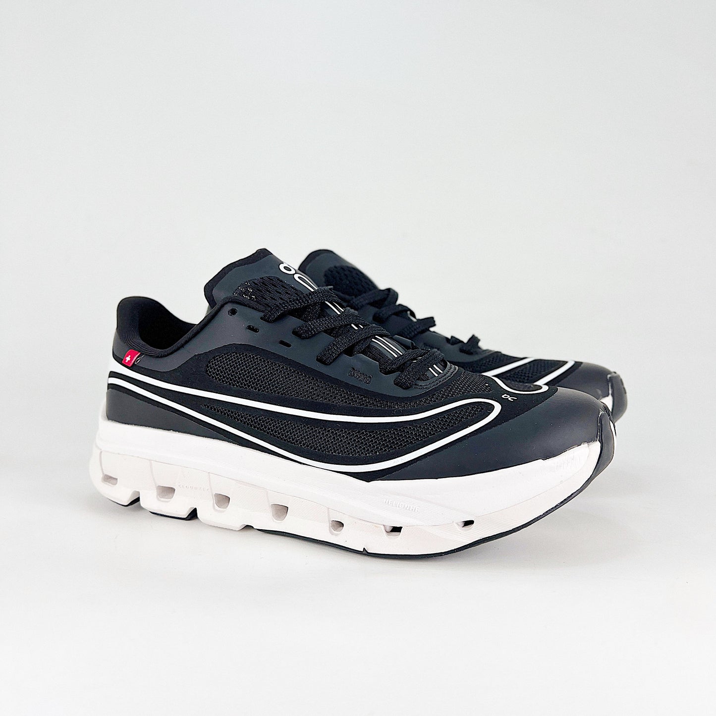 On Cloudflow 5 AD – Black & White Unisex Lightweight Breathable Comfortable Running Shoes
