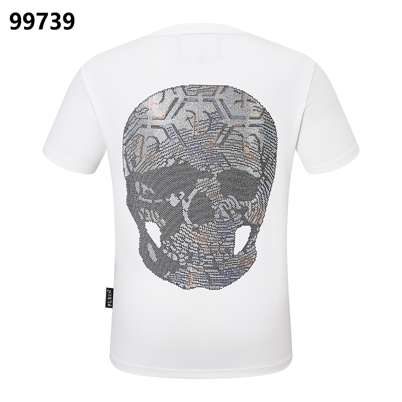 P**P Men's Night Out Logo Emblem T-Shirt | Black White