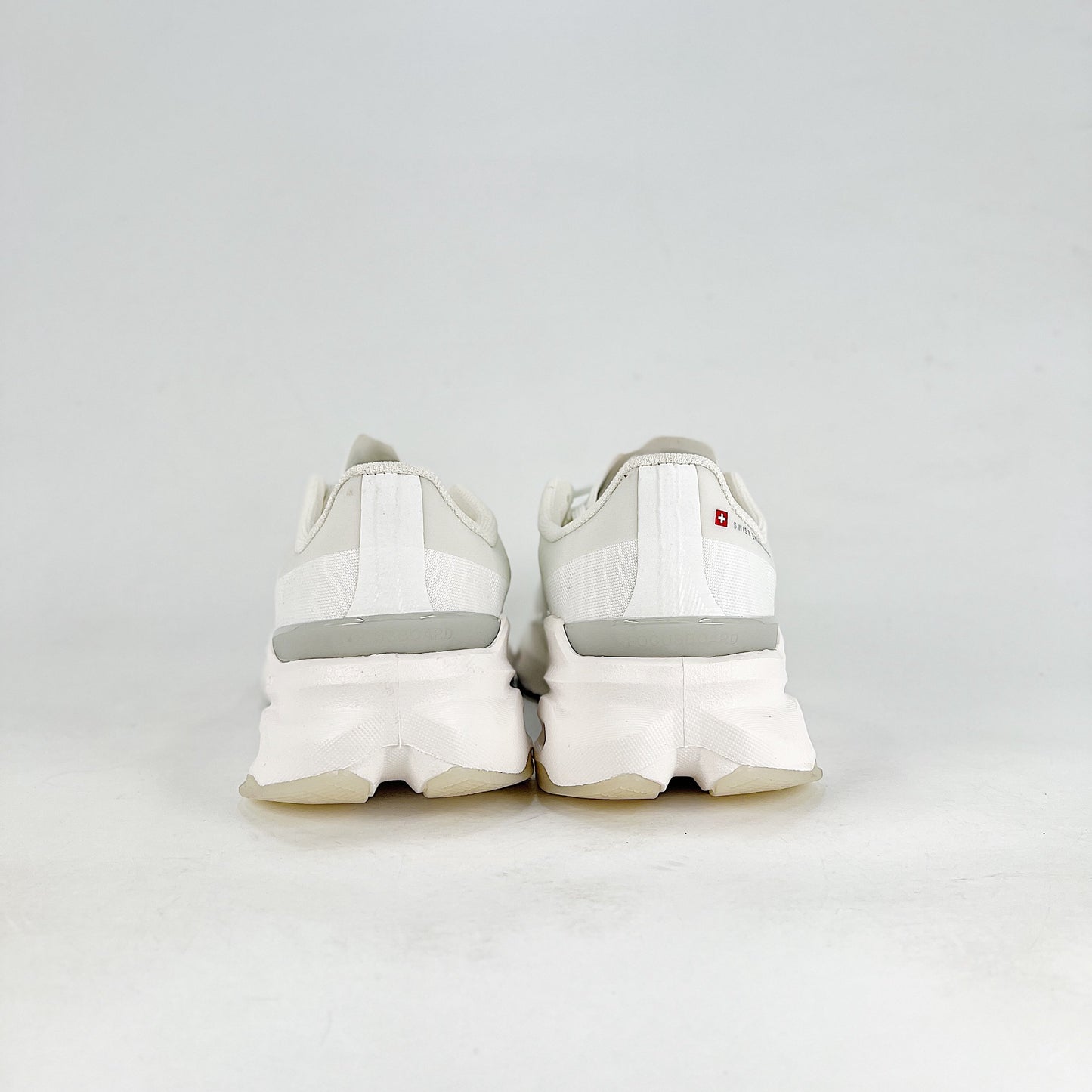 On Running Cloudmonster – All White Unisex Maximum Cushion Running Shoes