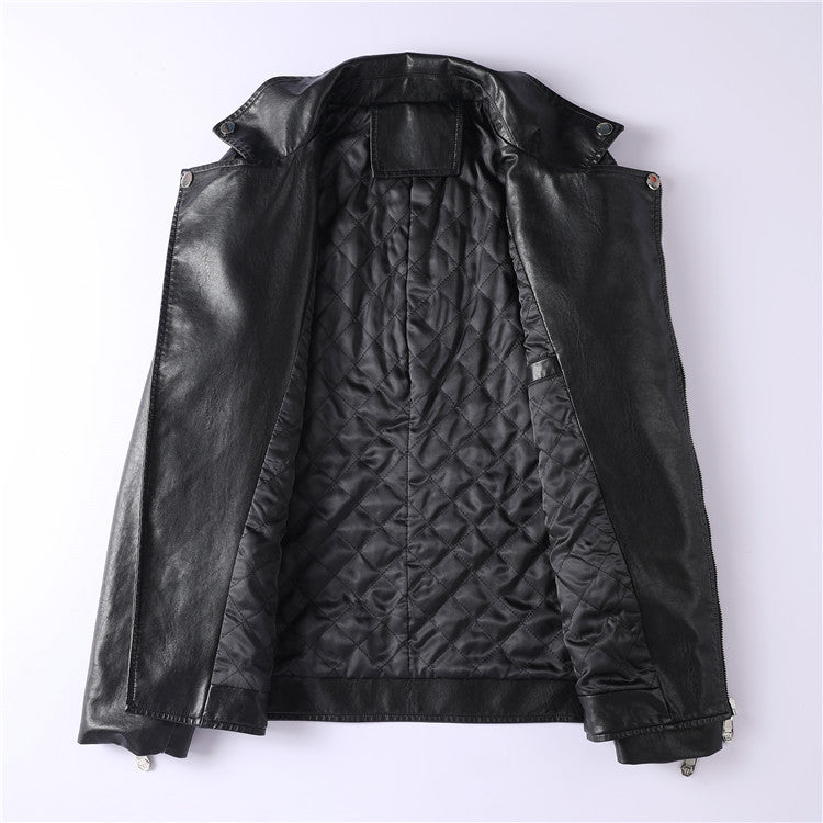 NEW-PP Leather Jacket