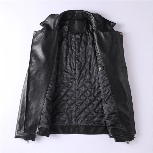 NEW-PP Leather Jacket