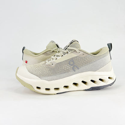On Cloudsurfer Trail 2 – Sand & Sage Green Unisex Soft Cushioned Breathable Trail Running Shoes
