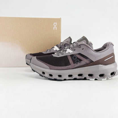 On Running Cloudnova – Grey, Black & Mocha Brown Unisex Lifestyle Running Shoes