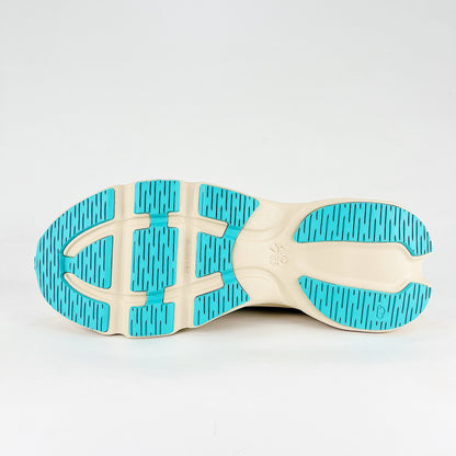 On x Loewe Cloudaway – Cream & Turquoise Unisex Premium Collaboration Lifestyle Sneakers