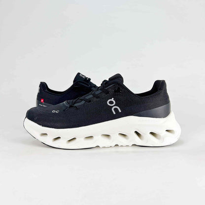 On Running Cloudeclipse – Black & White Unisex High-Performance Road Running Shoes