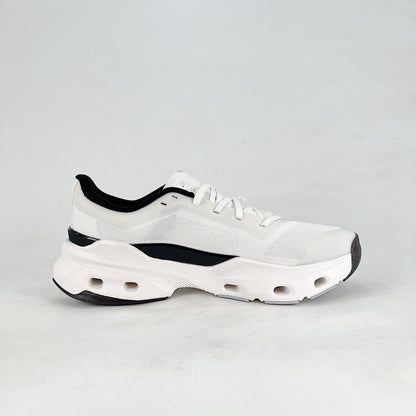 On Running Cloudmonster – White & Black Unisex Maximum Cushion Running Shoes