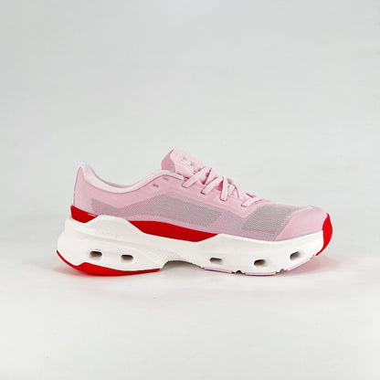 On Running Cloudmonster – Blossom & Red Women's Maximum Cushion Running Shoes