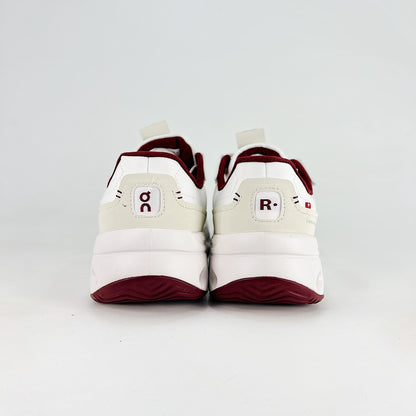 On The Roger Wildcard – White & Cream Unisex Premium Retro Tennis Comfortable Versatile Lifestyle Sneakers