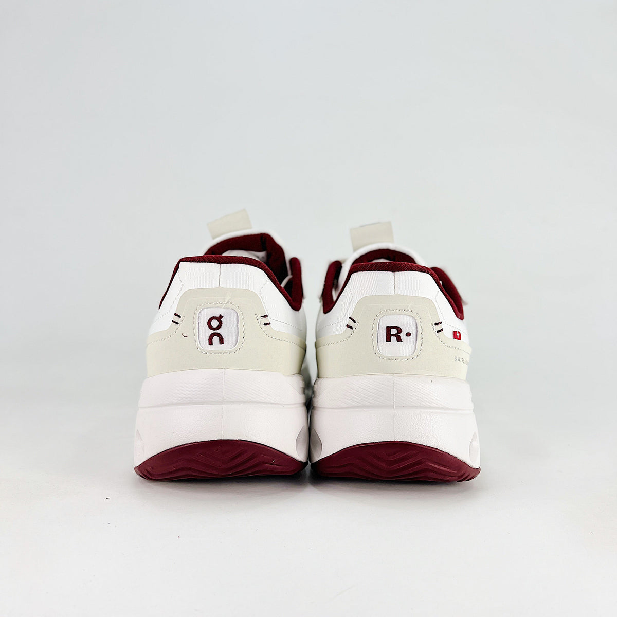 On THE ROGER Wildcard – Unisex Lightweight Breathable Versatile Lifestyle Sneaker | White, Cream & Burgundy