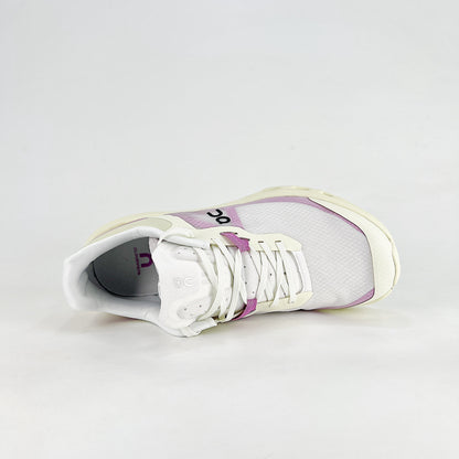 On Running Cloudvista – White & Lilac & Beige Unisex Lifestyle Running Shoes