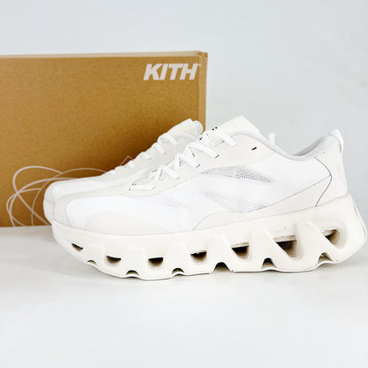 On x Kith Cloudswift – Triple White Unisex Premium Collaboration Lifestyle Sneakers
