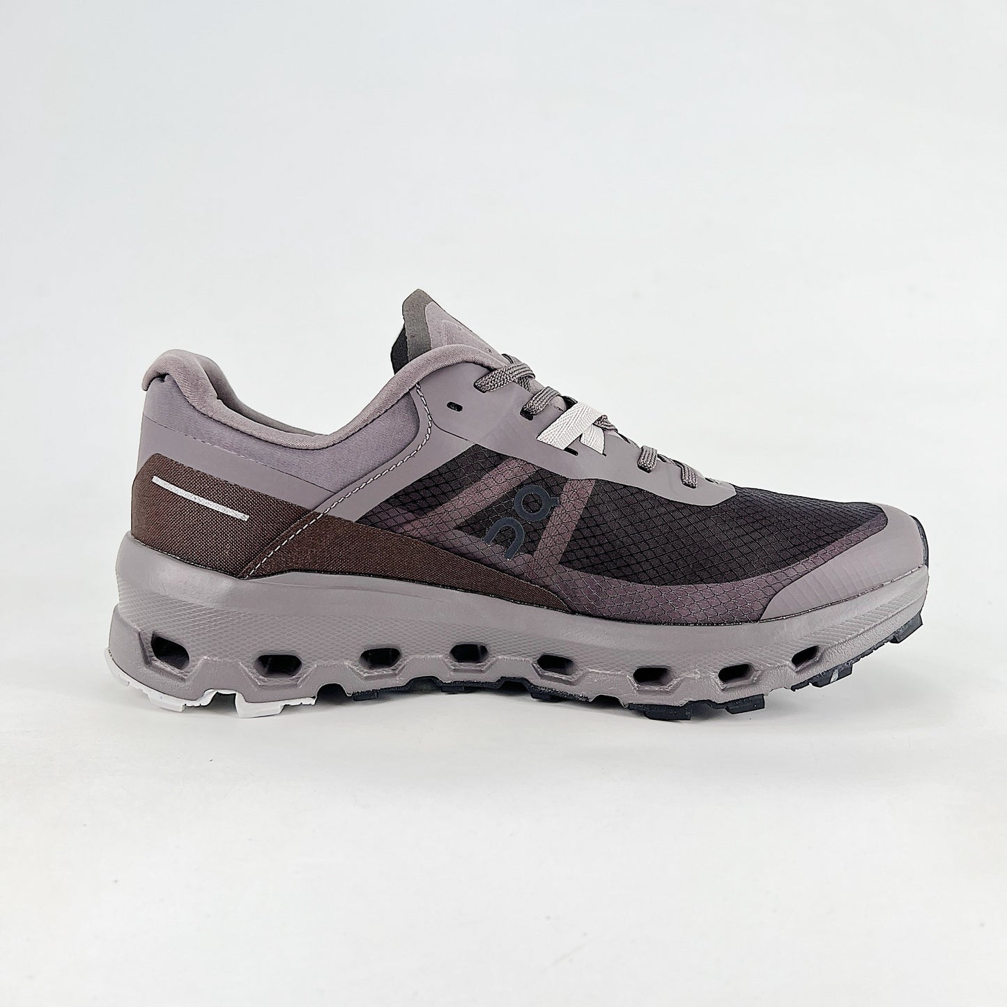 On Running Cloudnova – Grey, Black & Mocha Brown Unisex Lifestyle Running Shoes