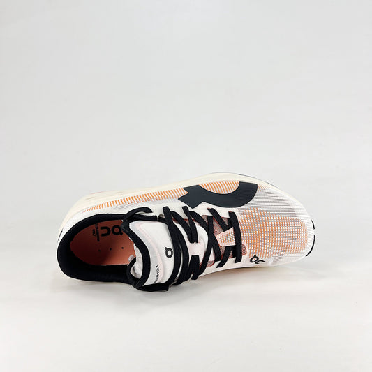 On Running Cloudboom Echo – White & Orange Unisex High-Performance Racing Shoes