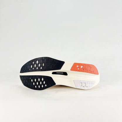 On Running Cloudboom Echo – White & Orange Unisex High-Performance Racing Shoes
