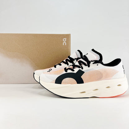 On Running Cloudboom Echo – White & Orange Unisex High-Performance Racing Shoes