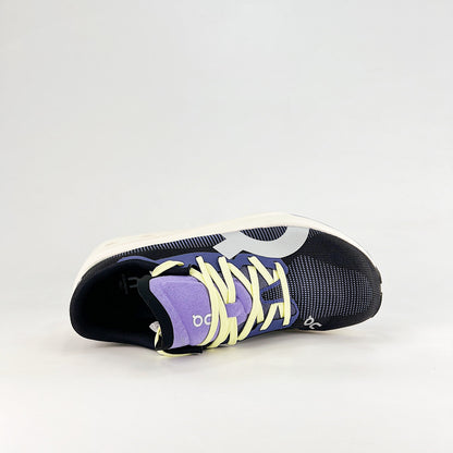 On Running Cloudeclipse – Black, Indigo & Neon Women's High-Performance Running Shoes