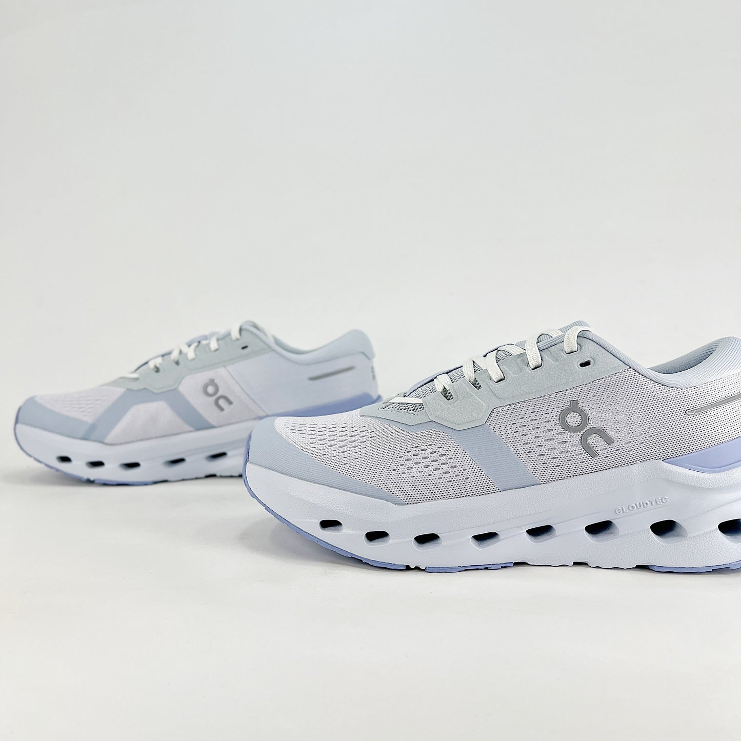 On Cloudrunner 3 – White & Frost Blue Unisex Lightweight Breathable Running & Lifestyle Shoes