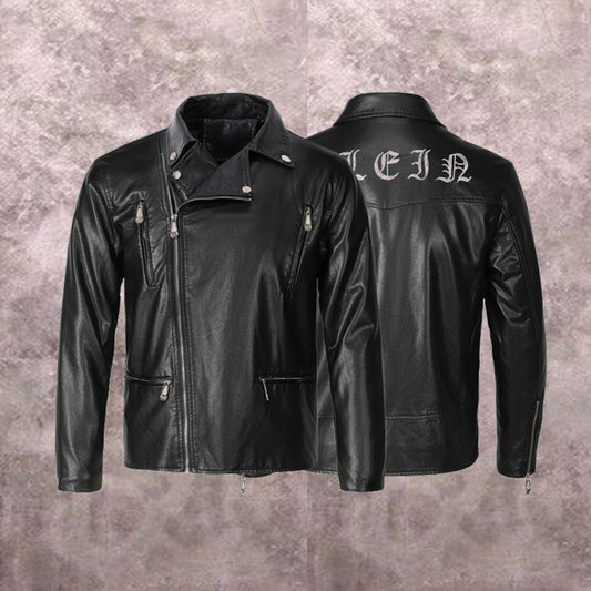 NEW-PP Leather Jacket