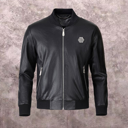 NEW-PP Leather Jacket