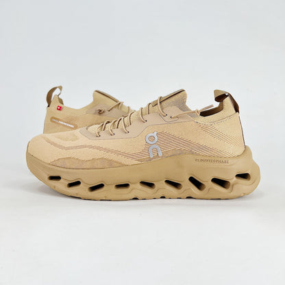 Loewe × On Cloudsolo – Unisex Lightweight Breathable Luxury Collaborative Running Shoes | Sand & Wheat