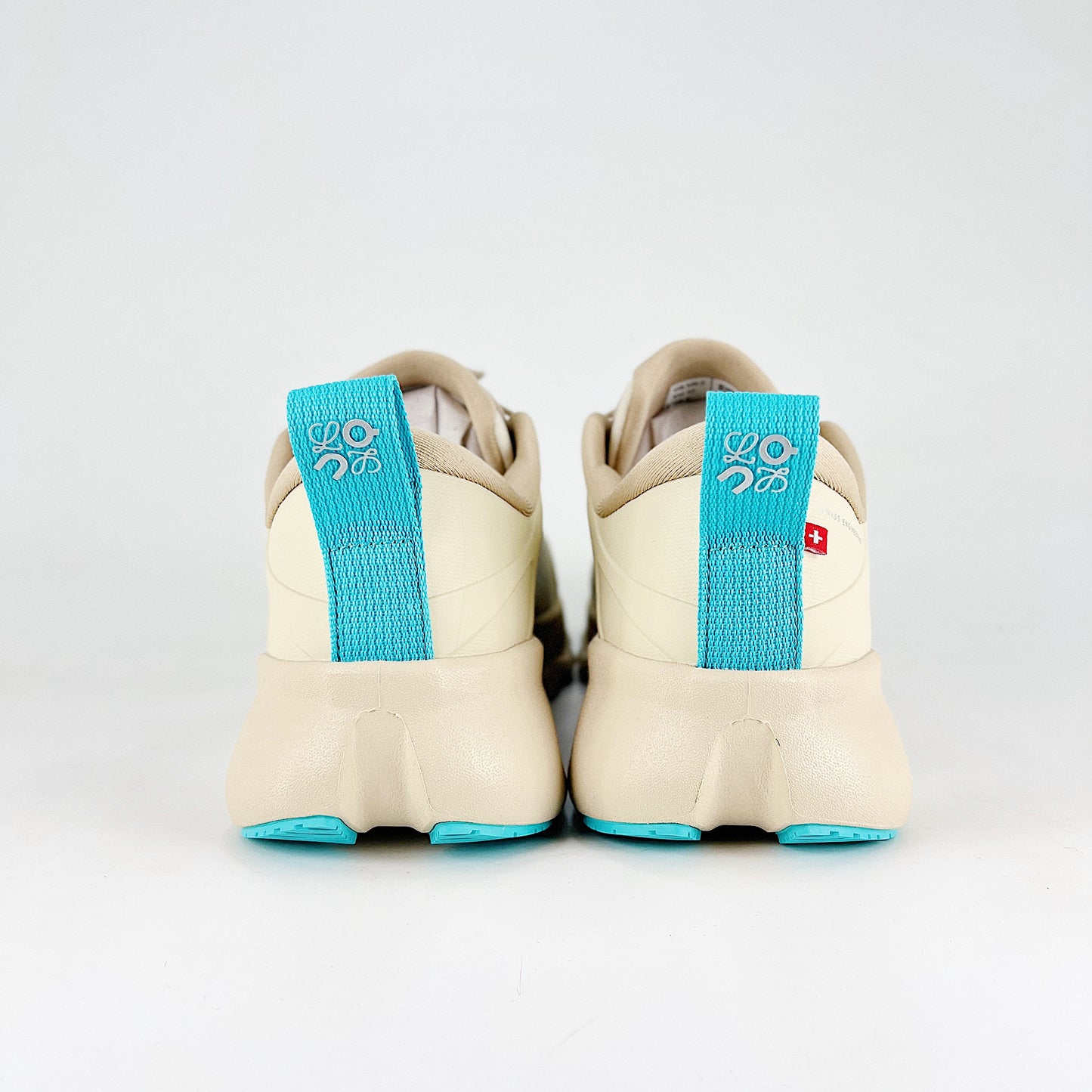 On x Loewe Cloudaway – Cream & Turquoise Unisex Premium Collaboration Lifestyle Sneakers