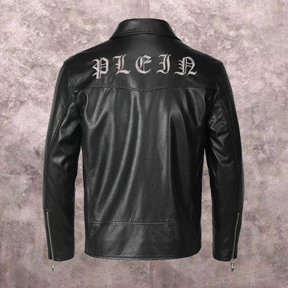 NEW-PP Leather Jacket