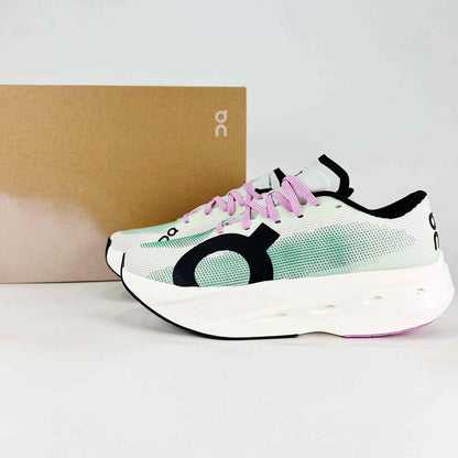 On Running Cloudboom Echo – White, Mint & Lilac Women's Lightweight Racing Shoes