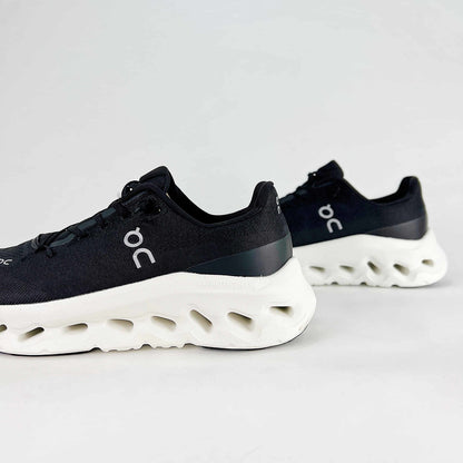 On Running Cloudeclipse – Black & White Unisex High-Performance Road Running Shoes