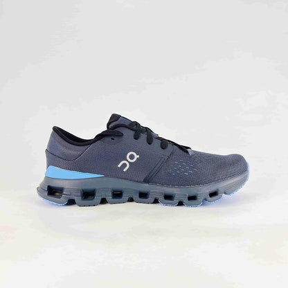 On Running Cloud X 4 – Dark Grey & Ice Blue Men's Training & Lifestyle Running Shoes