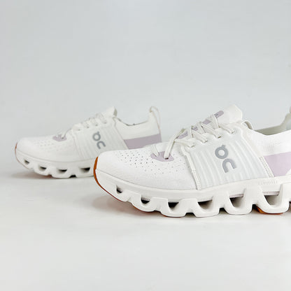On Cloudswift 4 – White & Lavender Pink Women’s Lightweight Breathable Comfortable Running Shoes