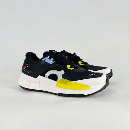 On The Roger Pro 2 – Steel Blue & Neon Yellow Unisex Breathable Anti-Slip Shock-Absorbing Tennis Shoes