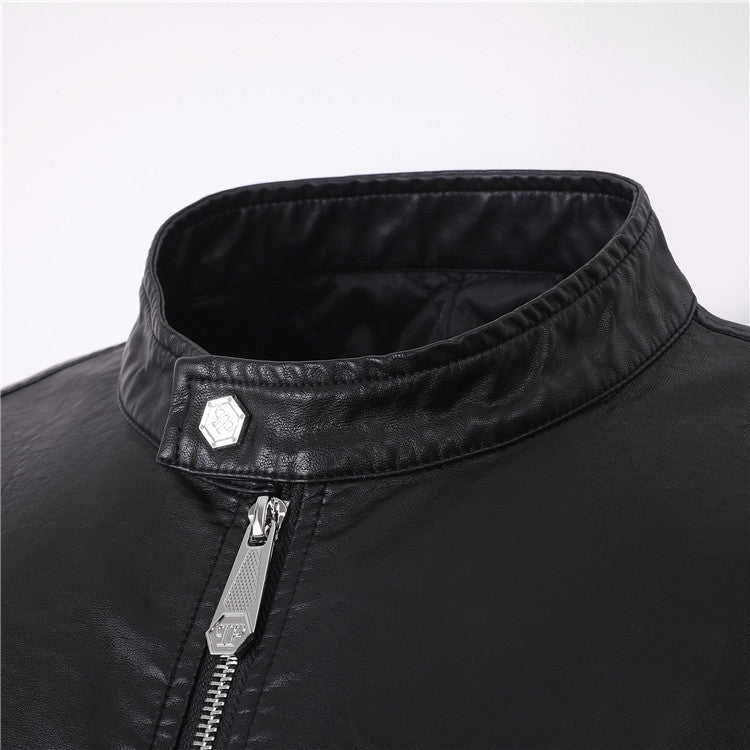NEW-PP Leather Jacket