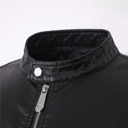 NEW-PP Leather Jacket