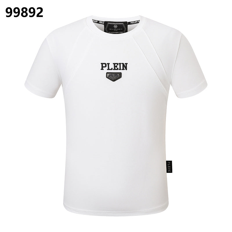 P**P Men's Personal Trainer Wellness Logo Emblem T-Shirt | Black White