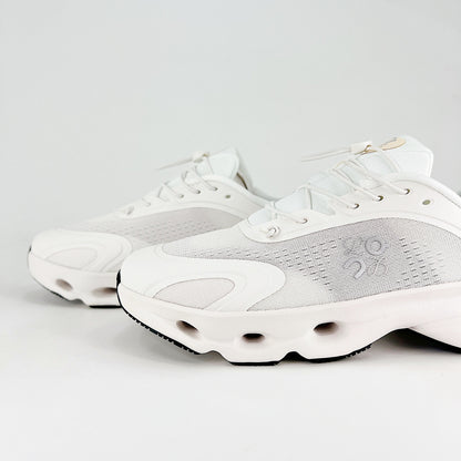 On x Loewe Cloudaway – All White & Cream Unisex Premium Collaboration Lifestyle Sneakers