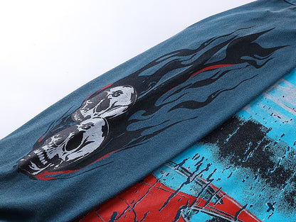 GODSPEED Sunset Drift Layered Long Sleeve T-Shirt