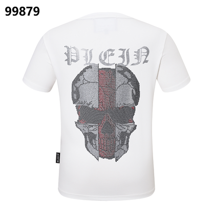 P**P Men's Art Collector Logo Emblem T-Shirt | Black White